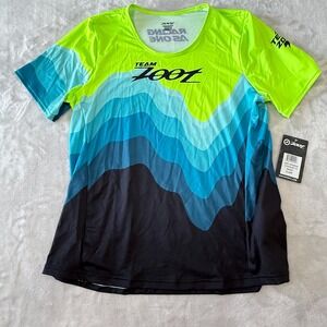 Zoot Sports Team Racing As One Aqua Wave‎ Shirt 2X Large